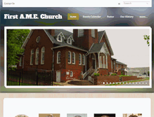 Tablet Screenshot of firstame.org